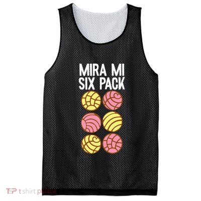 Conchas Pan Dulce Latina Mexican Mujer Concha Pastry Mesh Reversible Basketball Jersey Tank