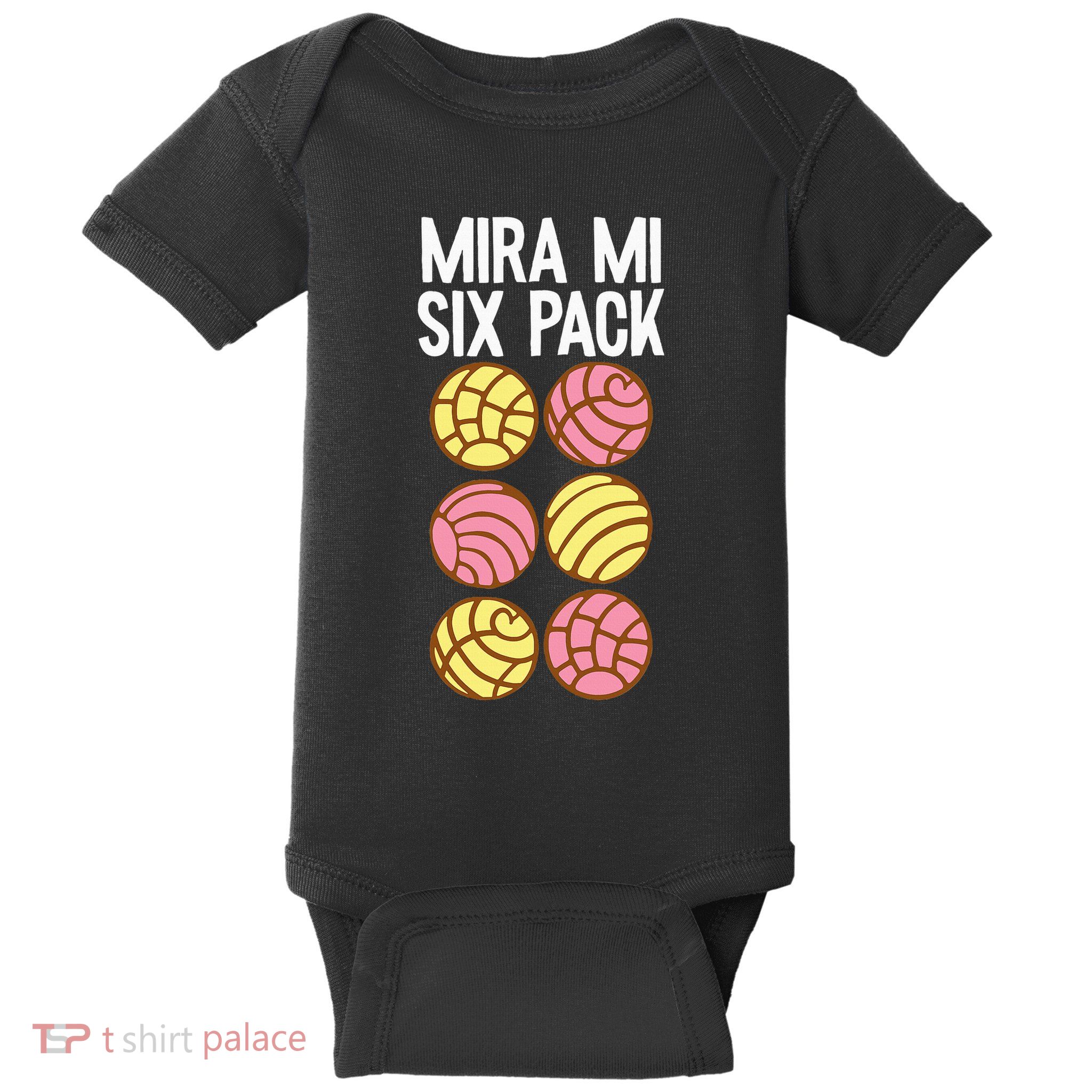 Conchas Pan Dulce Latina Mexican Mujer Concha Pastry Baby Bodysuit