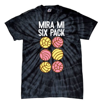 Conchas Pan Dulce Latina Mexican Mujer Concha Pastry Tie-Dye T-Shirt