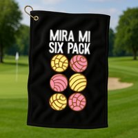 Conchas Pan Dulce Latina Mexican Mujer Concha Pastry Golf Towel
