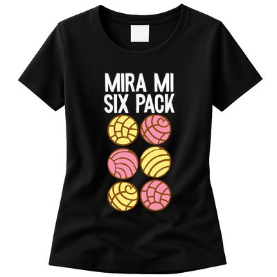 Conchas Pan Dulce Latina Mexican Mujer Concha Pastry Womens T-Shirt