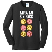 Conchas Pan Dulce Latina Mexican Mujer Concha Pastry Kids Long Sleeve Shirt