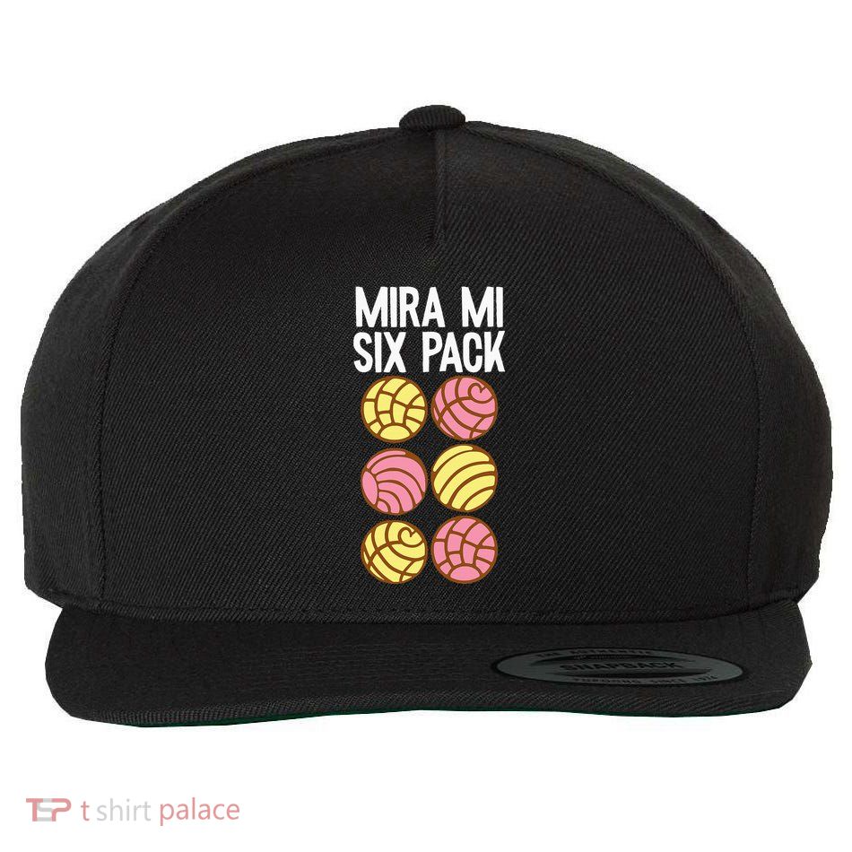 Conchas Pan Dulce Latina Mexican Mujer Concha Pastry Wool Snapback Cap
