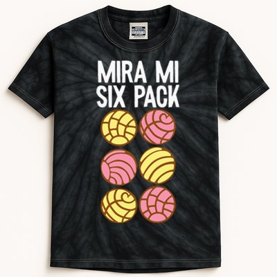 Conchas Pan Dulce Latina Mexican Mujer Concha Pastry Kids Tie-Dye T-Shirt