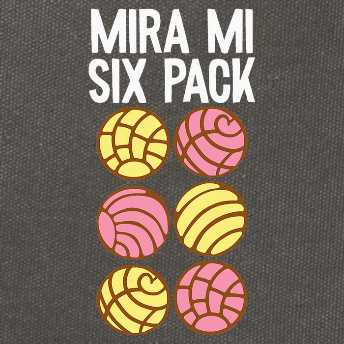 Conchas Pan Dulce Latina Mexican Mujer Concha Pastry Cotton Canvas Backpack