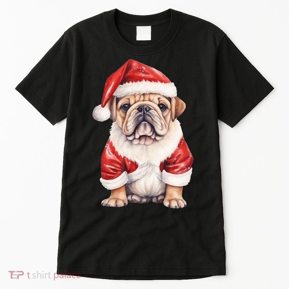 Christmas Pug Dog Cute Holiday Tall T-Shirt