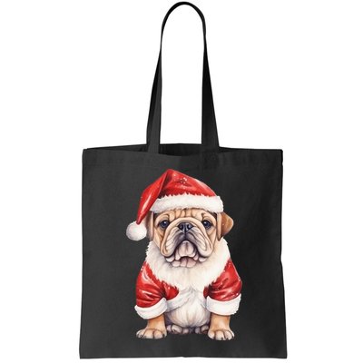 Christmas Pug Dog Cute Holiday Bag