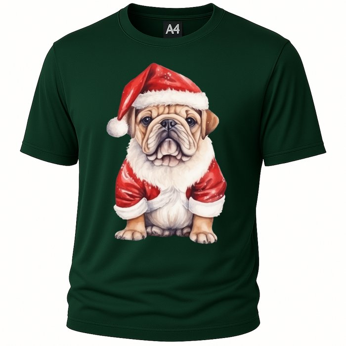 Christmas Pug Dog Cute Holiday Performance Shirt