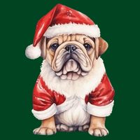 Christmas Pug Dog Cute Holiday Performance Shirt
