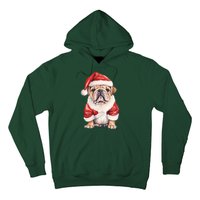 Christmas Pug Dog Cute Holiday Hoodie