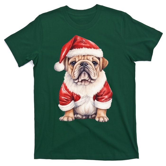 Christmas Pug Dog Cute Holiday T-Shirt