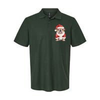 Christmas Pug Dog Cute Holiday Softstyle Adult Sport Polo