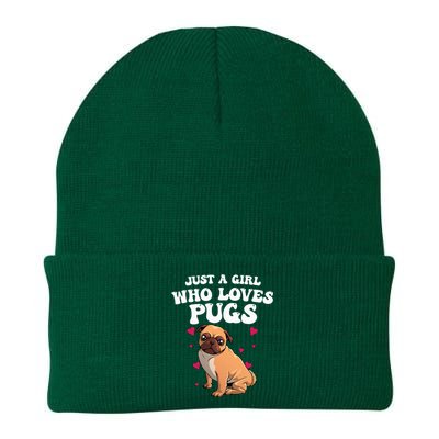 Cute Pug Design Dog Owner Puppy Pug Lover Knit Cap Winter Beanie