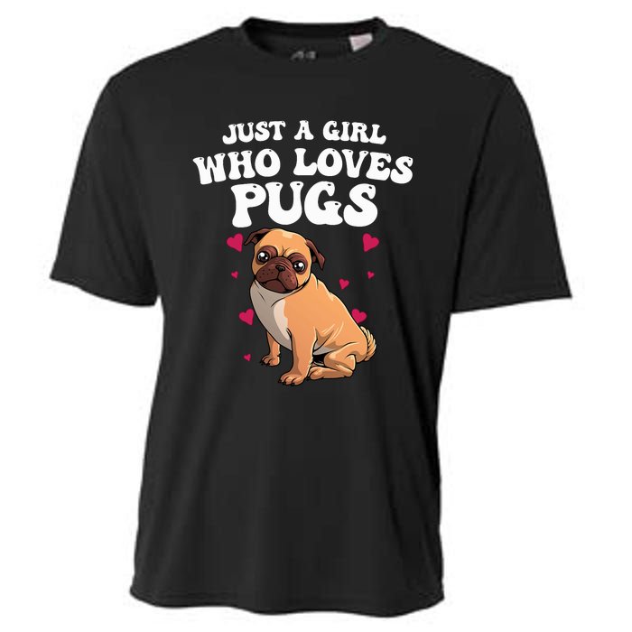 Cute Pug Design Dog Owner Puppy Pug Lover Cooling Performance Crew T-Shirt