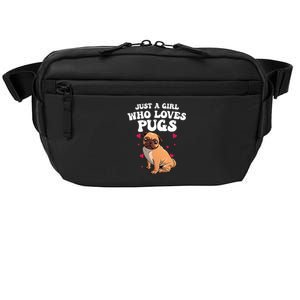 Cute Pug Design Dog Owner Puppy Pug Lover Crossbody Pack