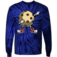 Cute Pickleball Design For Women Dink Pickleball Player Tie-Dye Long Sleeve Shirt