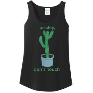 Cactus Prickly Don’T Touch Ladies Essential Tank