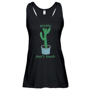 Cactus Prickly Don’T Touch Ladies Essential Flowy Tank