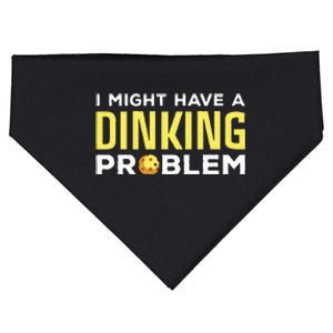 Cool Pickleball Design For Dink Pickleball Player USA-Made Doggie Bandana