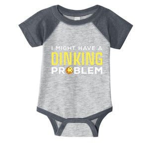 Cool Pickleball Design For Dink Pickleball Player Infant Baby Jersey Bodysuit