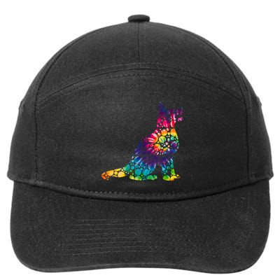 Colorful Polka Dots Dog International Dot Day 7-Panel Snapback Hat