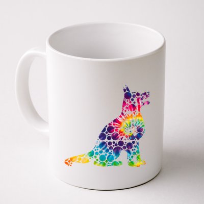 Colorful Polka Dots Dog International Dot Day Mug