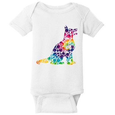 Colorful Polka Dots Dog International Dot Day Baby Bodysuit