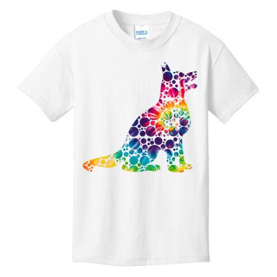 Colorful Polka Dots Dog International Dot Day Kids T-Shirt