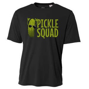 Cute Pickle Design Cucumber Pickle Lover Cooling Performance Crew T-Shirt