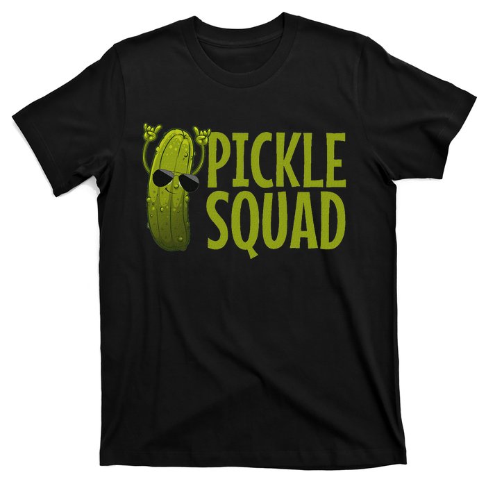 Cute Pickle Design Cucumber Pickle Lover T-Shirt