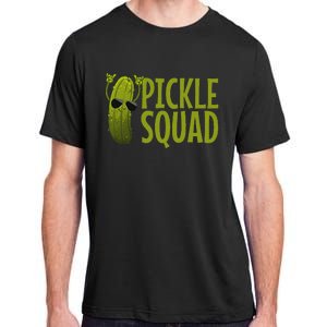 Cute Pickle Design Cucumber Pickle Lover Adult ChromaSoft Performance T-Shirt