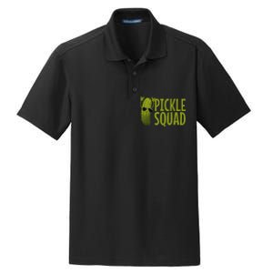 Cute Pickle Design Cucumber Pickle Lover Dry Zone Grid Polo