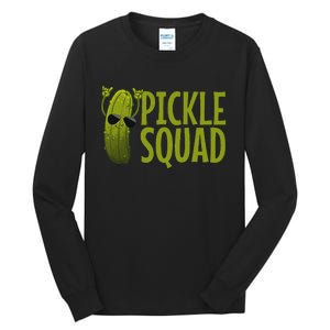 Cute Pickle Design Cucumber Pickle Lover Tall Long Sleeve T-Shirt