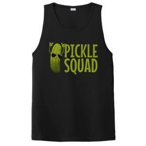 Cute Pickle Design Cucumber Pickle Lover PosiCharge Competitor Tank