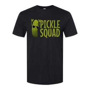 Cute Pickle Design Cucumber Pickle Lover Softstyle CVC T-Shirt