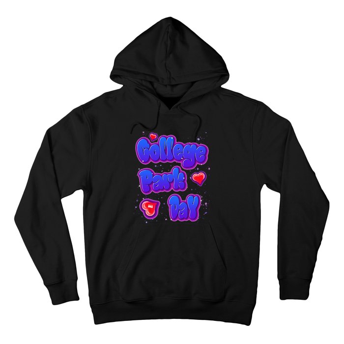 College Park Day Airbrush Hoodie