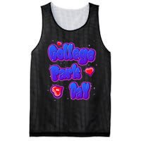 College Park Day Airbrush Mesh Reversible Basketball Jersey Tank