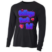 College Park Day Airbrush Cooling Performance Long Sleeve Crew