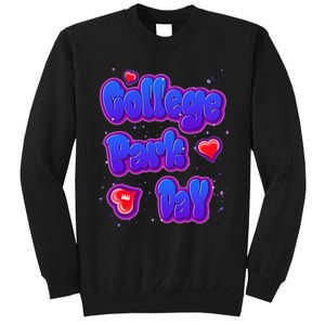 College Park Day Airbrush Tall Sweatshirt