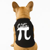 Cutie Pi Day Art Pi Symbol Doggie Tank