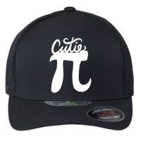 Cutie Pi Day Art Pi Symbol Flexfit Unipanel Trucker Cap