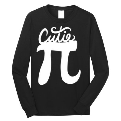 Cutie Pi Day Art Pi Symbol Long Sleeve Shirt