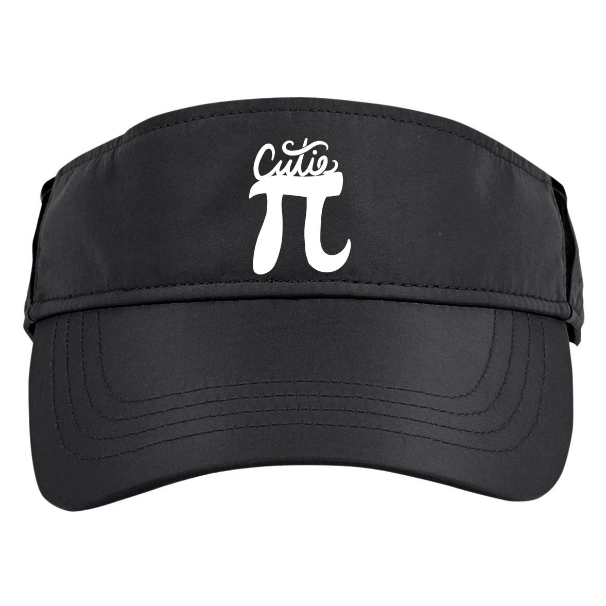 Cutie Pi Day Art Pi Symbol Adult Drive Performance Visor