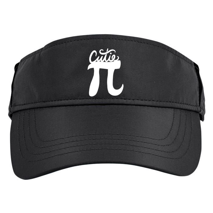 Cutie Pi Day Art Pi Symbol Adult Drive Performance Visor