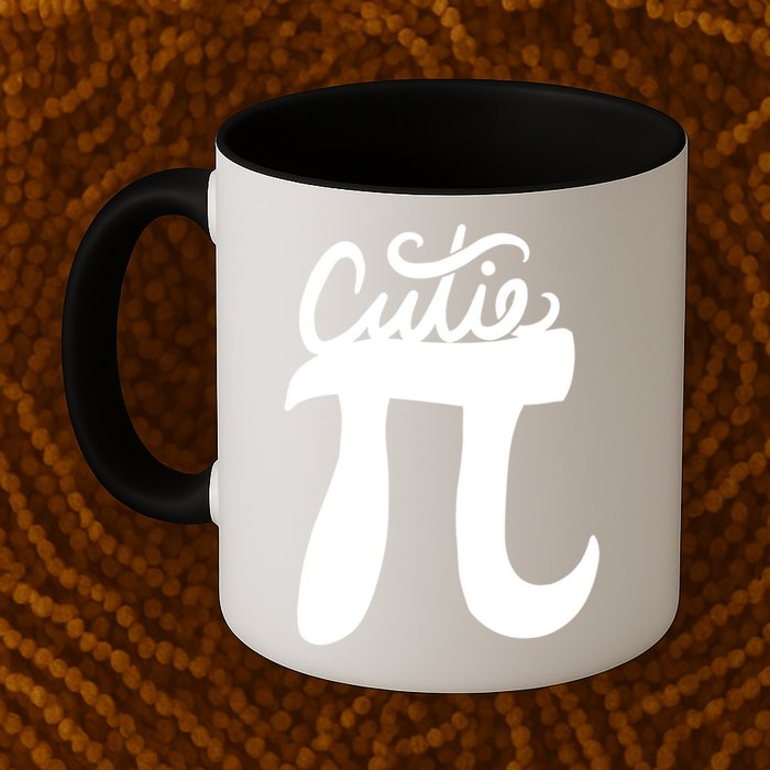 Cutie Pi Day Art Pi Symbol Mug