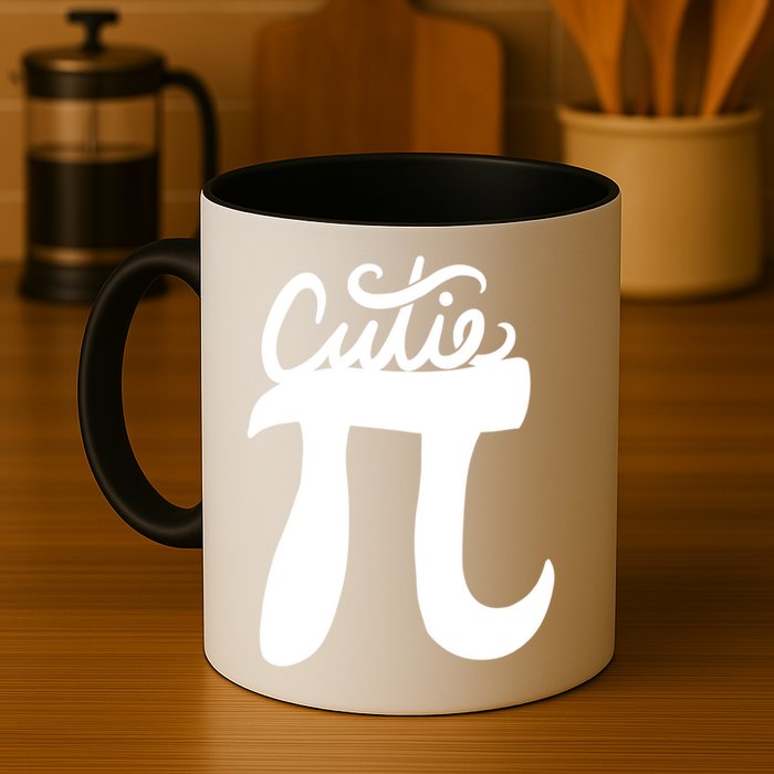 Cutie Pi Day Art Pi Symbol Mug