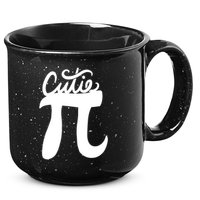 Cutie Pi Day Art Pi Symbol 15oz Campfire Ceramic Mug
