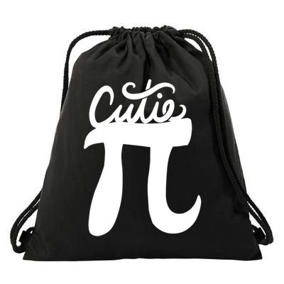 Cutie Pi Day Art Pi Symbol Drawstring Bag