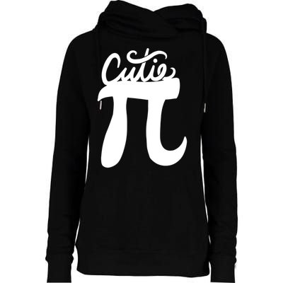 Cutie Pi Day Art Pi Symbol Womens Funnel Neck Pullover Hood