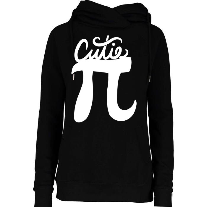 Cutie Pi Day Art Pi Symbol Womens Funnel Neck Pullover Hood